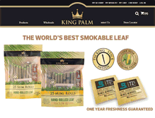 Tablet Screenshot of kingpalm.com